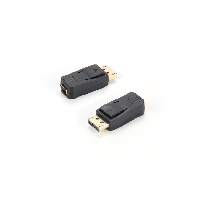 New Type Top Sale DP Black Male to Mini DP Female Electronic Adaptor Electronic Adaptor