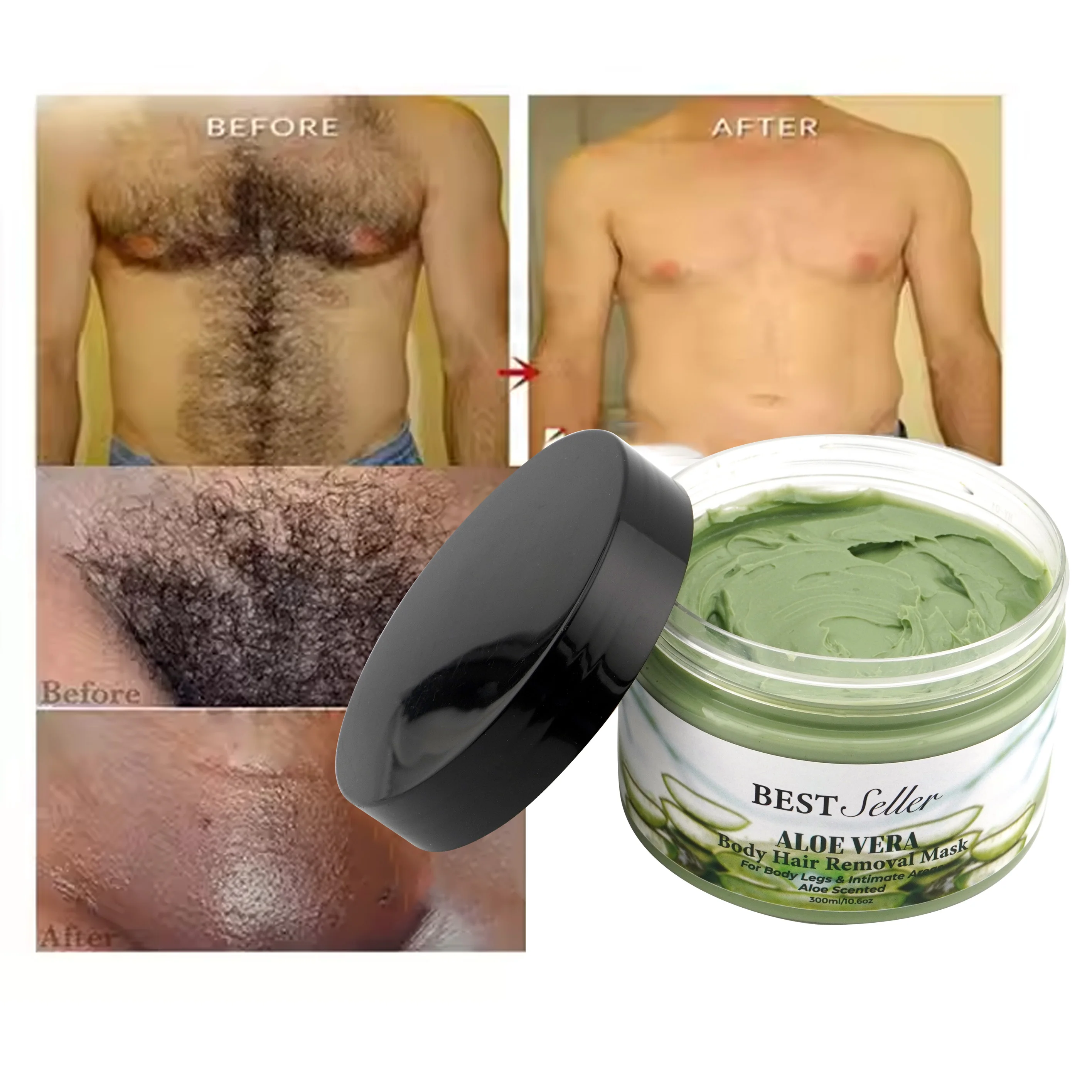 Hot Sale Customized Fast Results Hair Remove Painless Hair Removal Spray Non-Sensitive Aloe Fragrance Gentle Hair Removing Cream