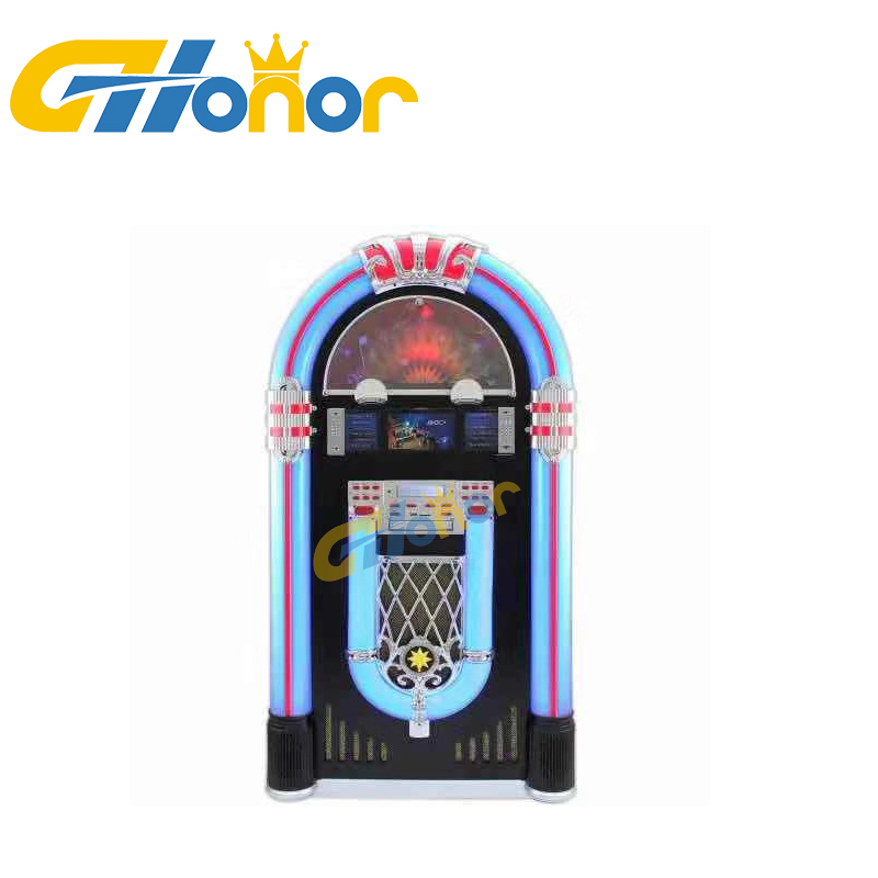 New Hot Selling Turntable Record Jukebox Wurlitzer USB SD MP3 Digital CD Player Stereo Speaker Jukebox Retro