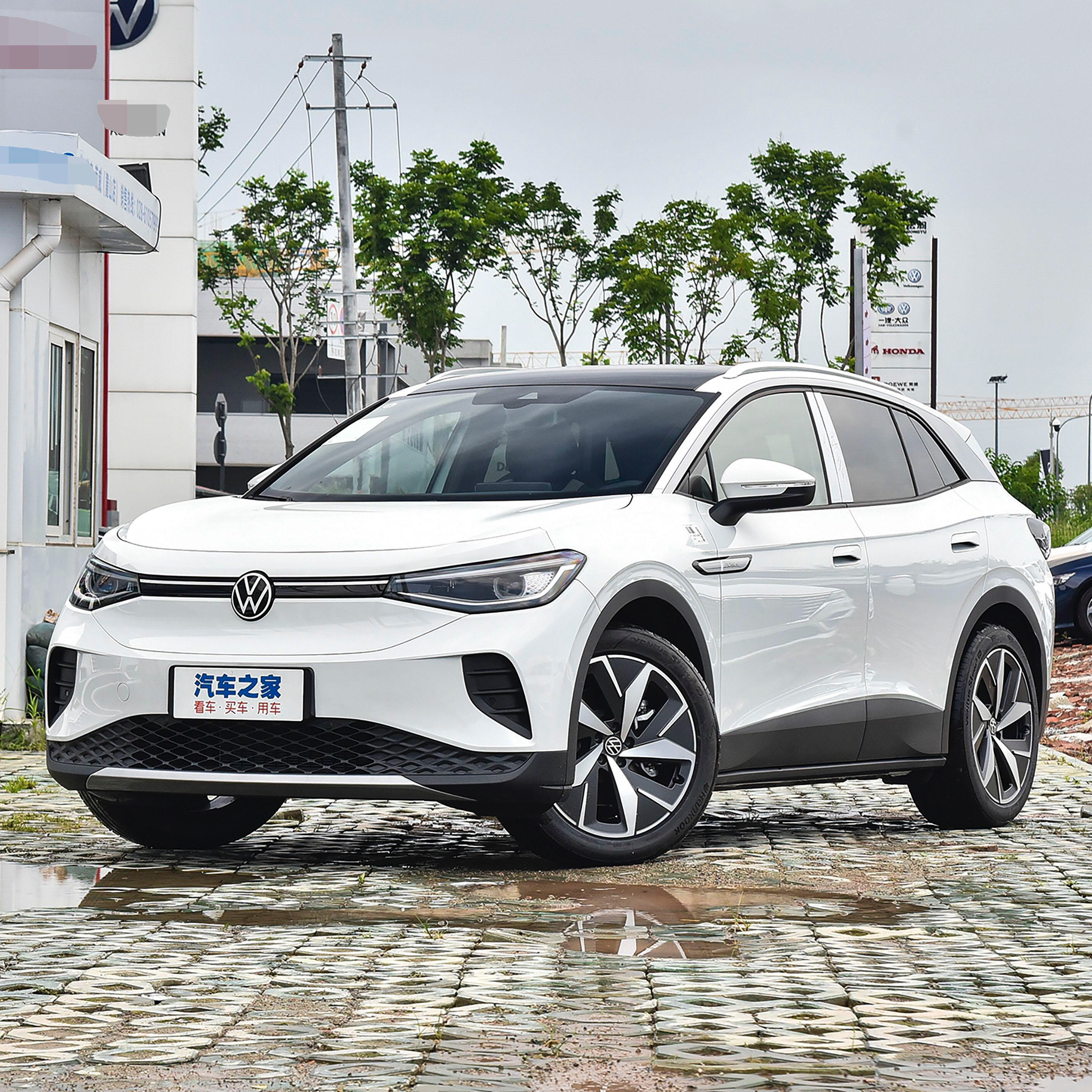 Electric vehicle Electric car VW ID4 CROZZ PURE 2021 NEV LHD battery electric 5 seat 4 doors new energy vehicles