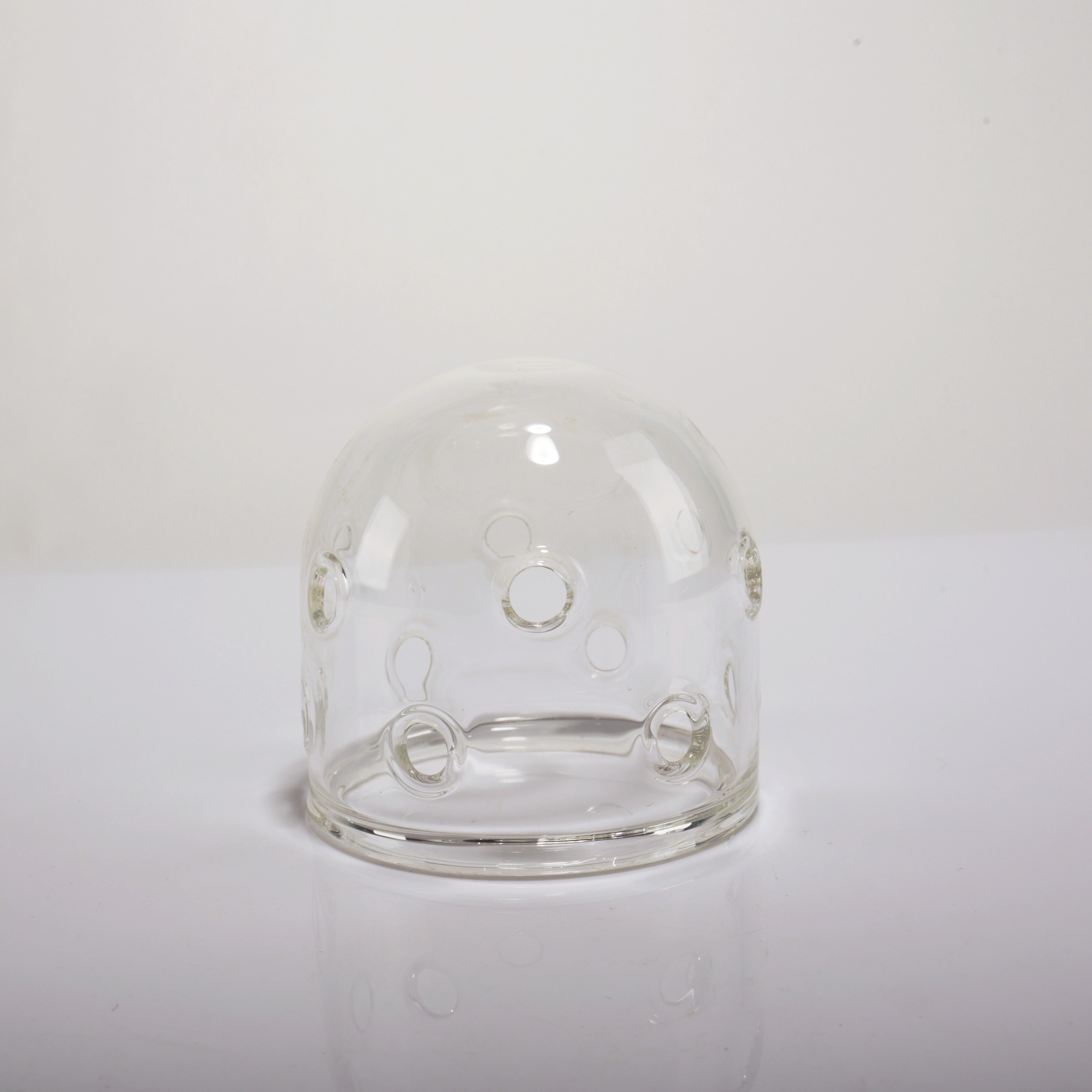 High Borosilicate 3.3 Clear Polished Flash Diffuser Dome Lampshade China Factory Free Sample for Indoor Lighting Lampshade