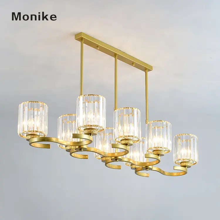 Low Price Decoration Bedroom Study Room E27 Glass Iron Led Ceiling Chandelier Light