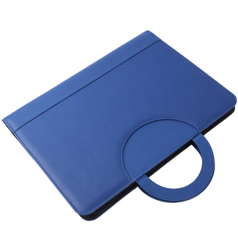 2021 новый стиль ручка padfolio файл папка Беспроводная зарядка внешний аккумулятор для a4 молнии pad Портфолио папка