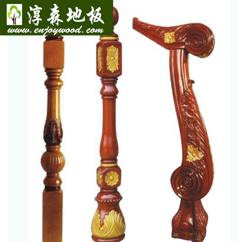 Корпус для лестницы Stringer, деревянная лестница из красного дуба, балясины и перила, поручни для лестницы