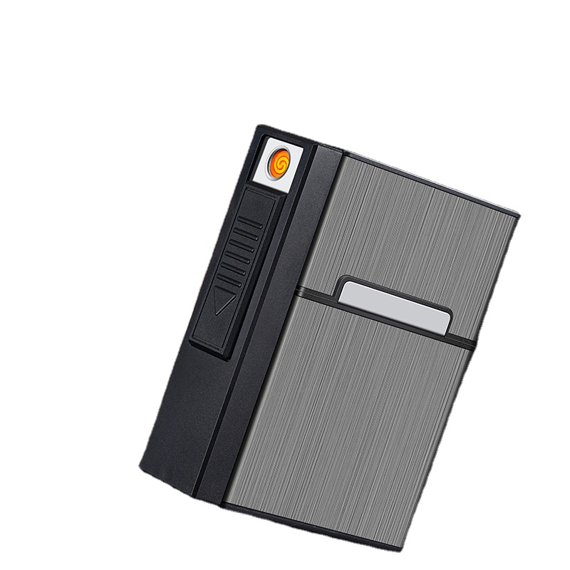 Магнитный модуль, портсигар, зажигалка, usb-зарядка, металлический портсигар для сигарет