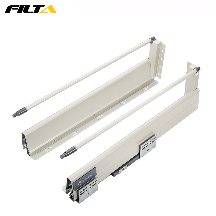 Filta undermount полный удлинитель тонкий мягкий закрытый кухонный шкаф ящик скользящий тандемный ящик