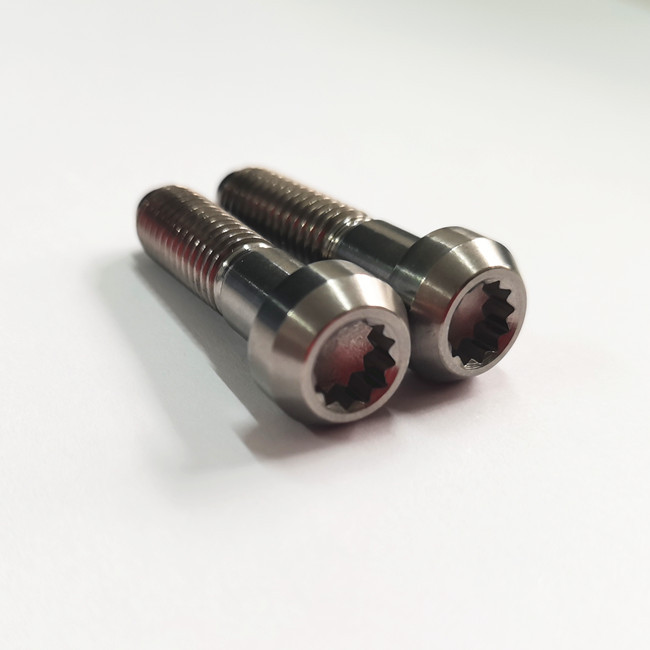 Titanium BBS Split Rim Bolts M7 X24 mm Allen Head