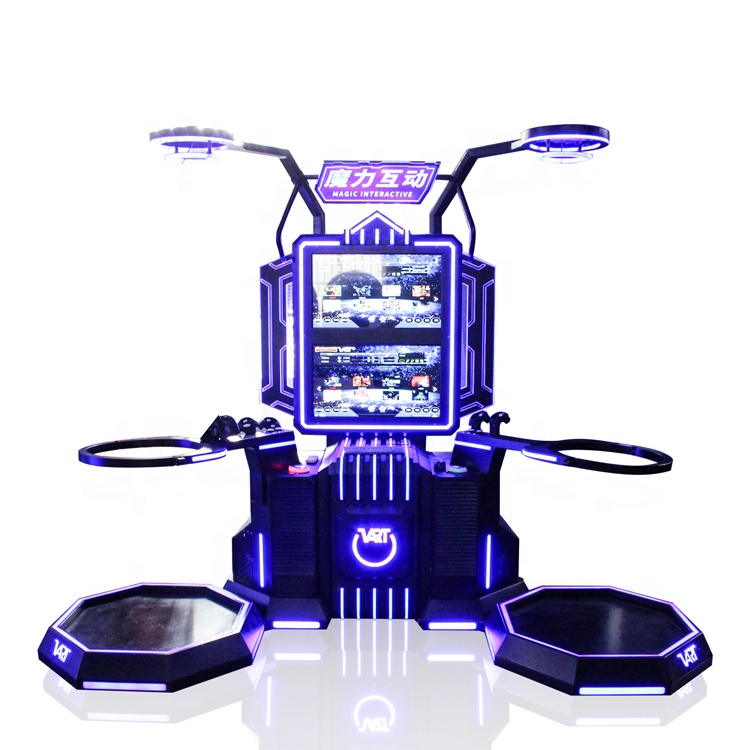 Двойные игроки 9D VR CE RoHS VART, свободная платформа для ходьбы с Vive