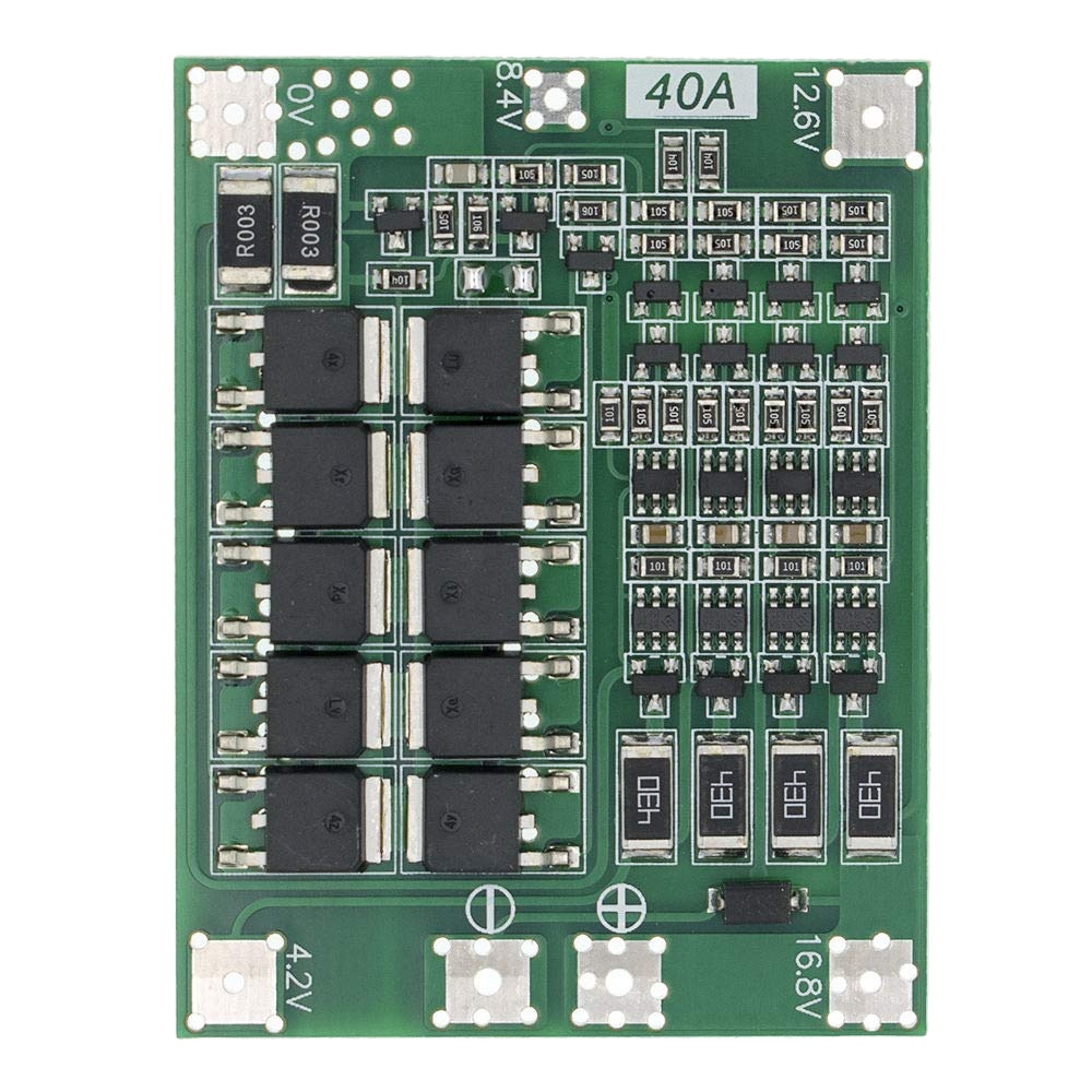 4S 40A литий-ионная литиевая батарея 18650 зарядное устройство PCB защиты БМС доска с баланс буровыми двигателями 14,8 V 16,8 V липоэлементный модуль