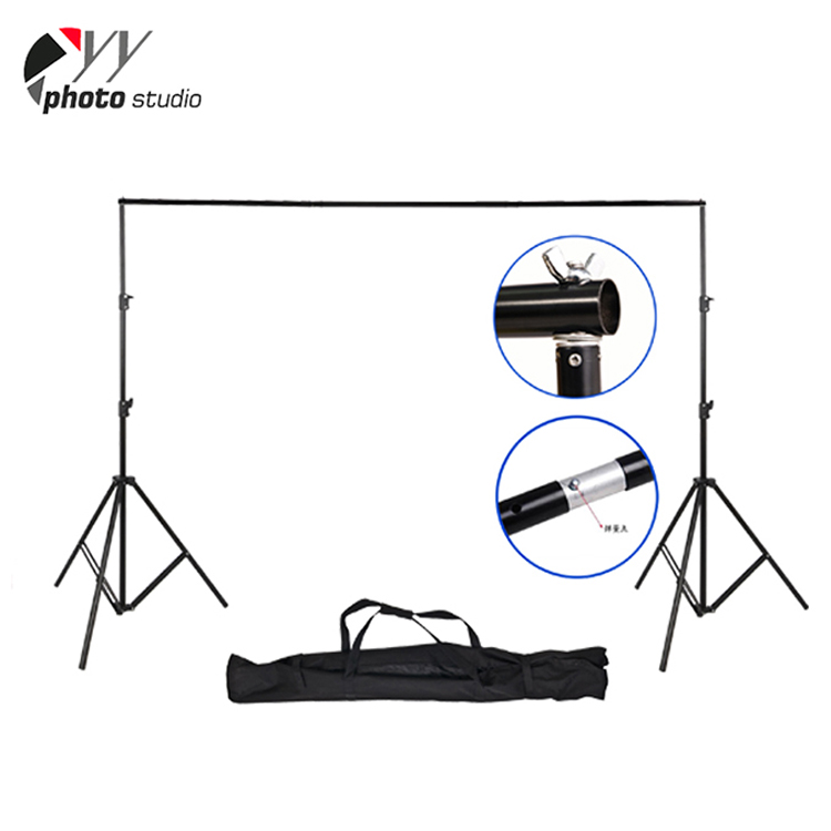 Photographic Studio 2M*2M Aluminium Studio Background Support Stand