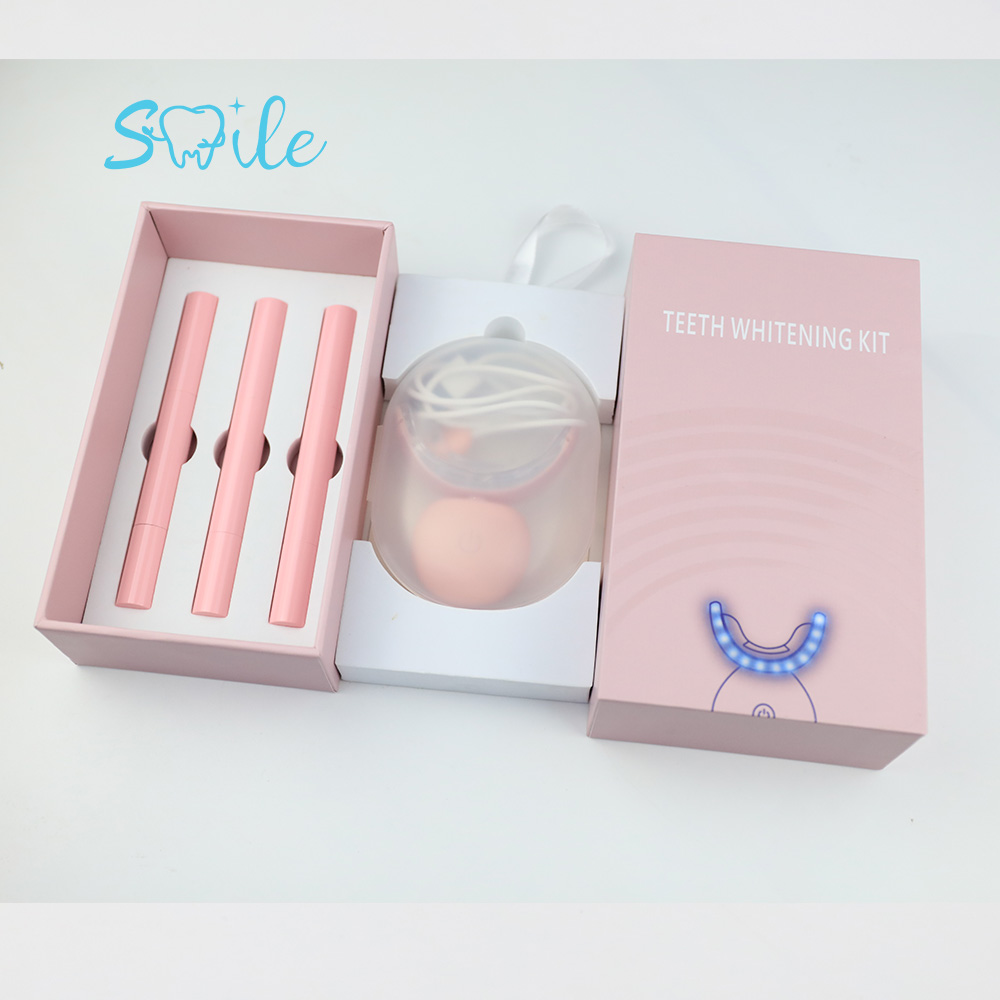 Factory Supply Customized Professional Teeth Whitening Led Kit 16leds 32leds Blue and Red Light