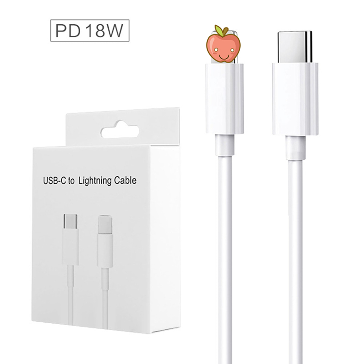 18W кабель USB Type-C-Lightning для быстрой зарядки и передачи данных оригинальный кабель-Переходник USB C на 8 Pin USB C PD кабель для передачи данных для iPhone 12