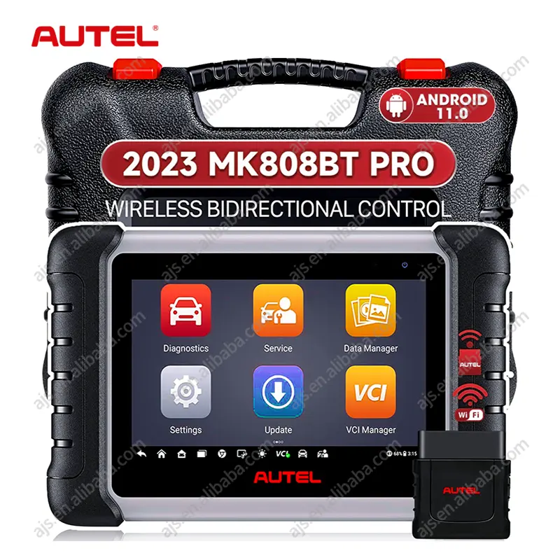 2023 Autel Maxicom MK808BT Pro Bidirectional Control Scanner Wireless Car Diagnostic Tool Upgraded of MK808S MK808BT MX808S