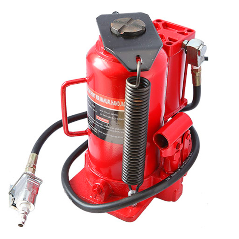 50 ton High quality Red colo air hydraulic bottle jack