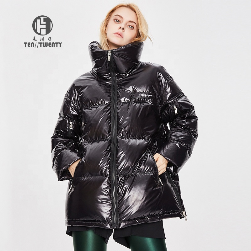 2021 winter bubble jacket puffer coat woman tops fashionable clothes plus size women's coats   jackets