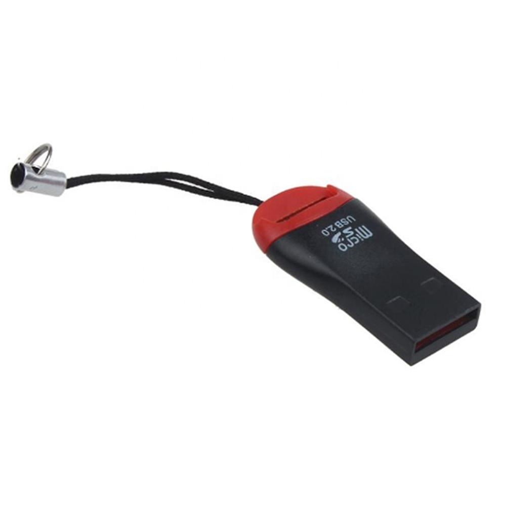 Акция 1 шт. USB 2,0 высокоскоростной Micro T-Flash TF M2 Устройство для чтения карт памяти SD HC мини-адаптер для чтения карт памяти