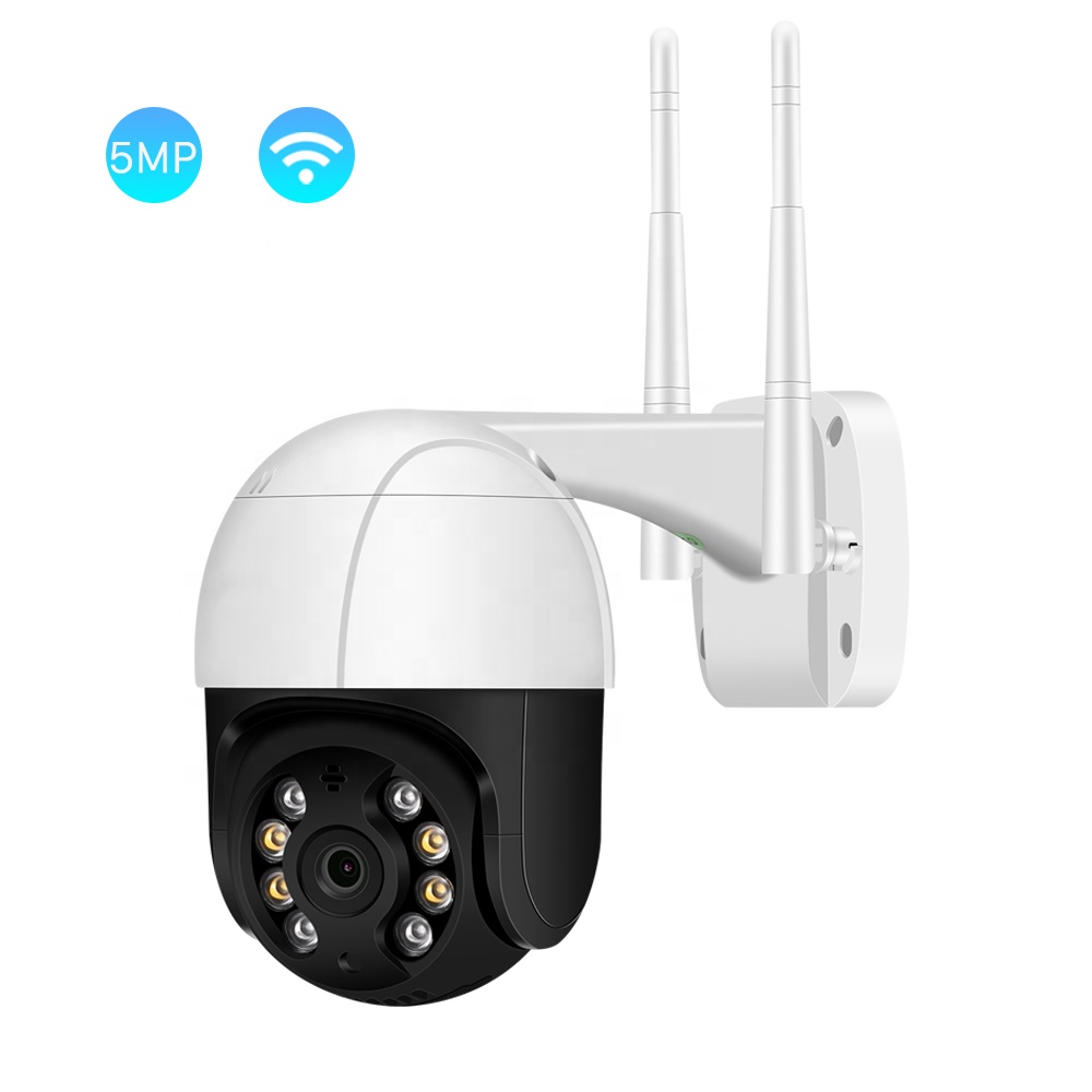 IP-камера BESDER беспроводная, 5 МП, Wi-Fi, PTZ, 4-кратный зум