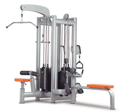 Commercial Gym Equipment play station 4 Multi Jungle 4*80 Weight Stacks Multi Station Functional Trainer Gym Equipment
