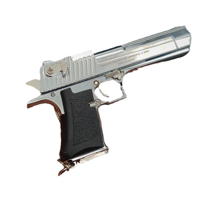 Новинка 1:3 Пистолет Desert Eagle игрушки пистолет Миниатюрная модель брелок Цельнометаллический корпус сплав не стреляет мальчика подарок на день рождения Оптовая продажа