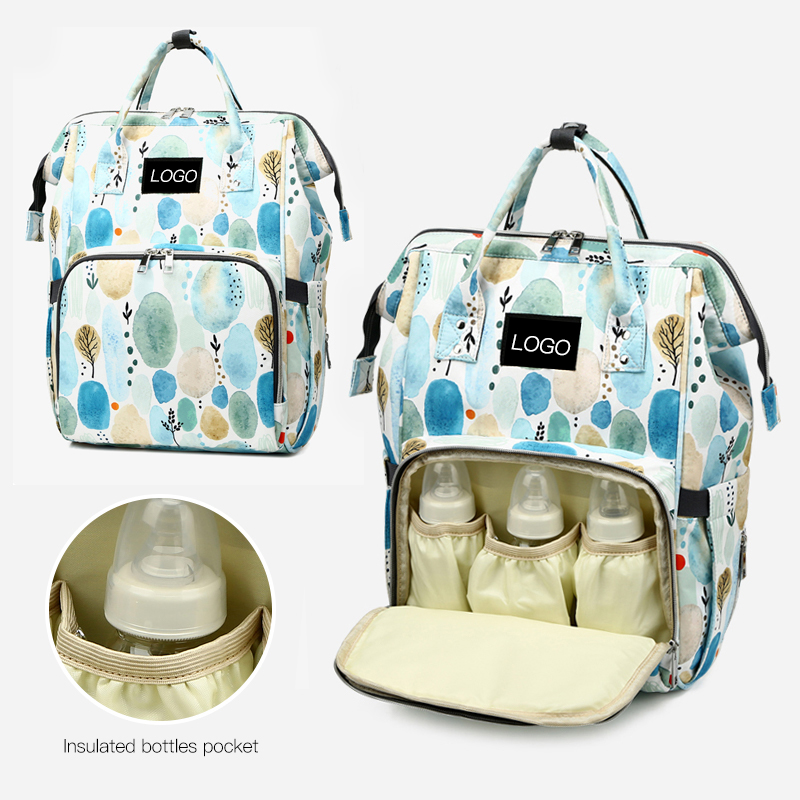 3 in 1 new waterproof cloth custom usb wet multifunction quilted women maternity mommy nappy baby care bags backpack diaper bag