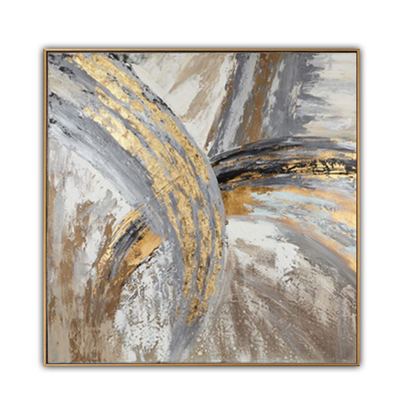 classic hotsell modern abstract heavy texture handmade oil painting for decorative wall painting arts