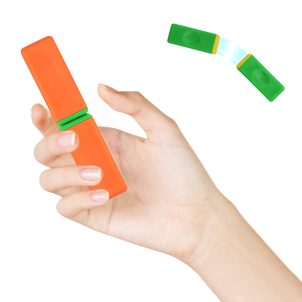 TikTok Stress Relief Fingers Toy, Magnetic Brick Flip Stick, Decompression Toy, Gyroscopy, magic Desktop Fidget Toys, New Arrival