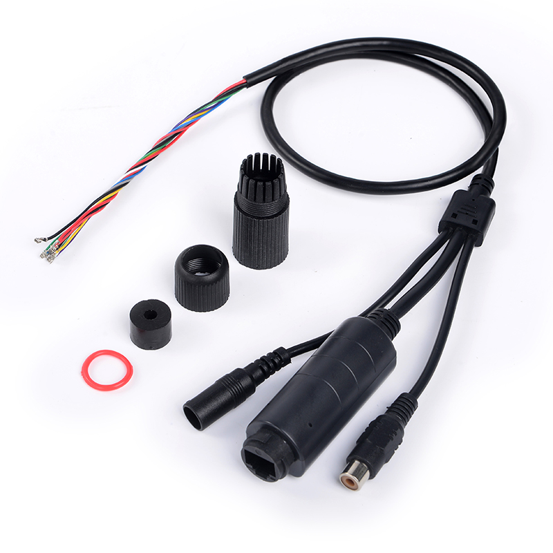 Active 48V to 12V Waterproof Poe Splitter Adapter Compliant 10/100Mbps for IP Camera AP Voip Phone and More White Color