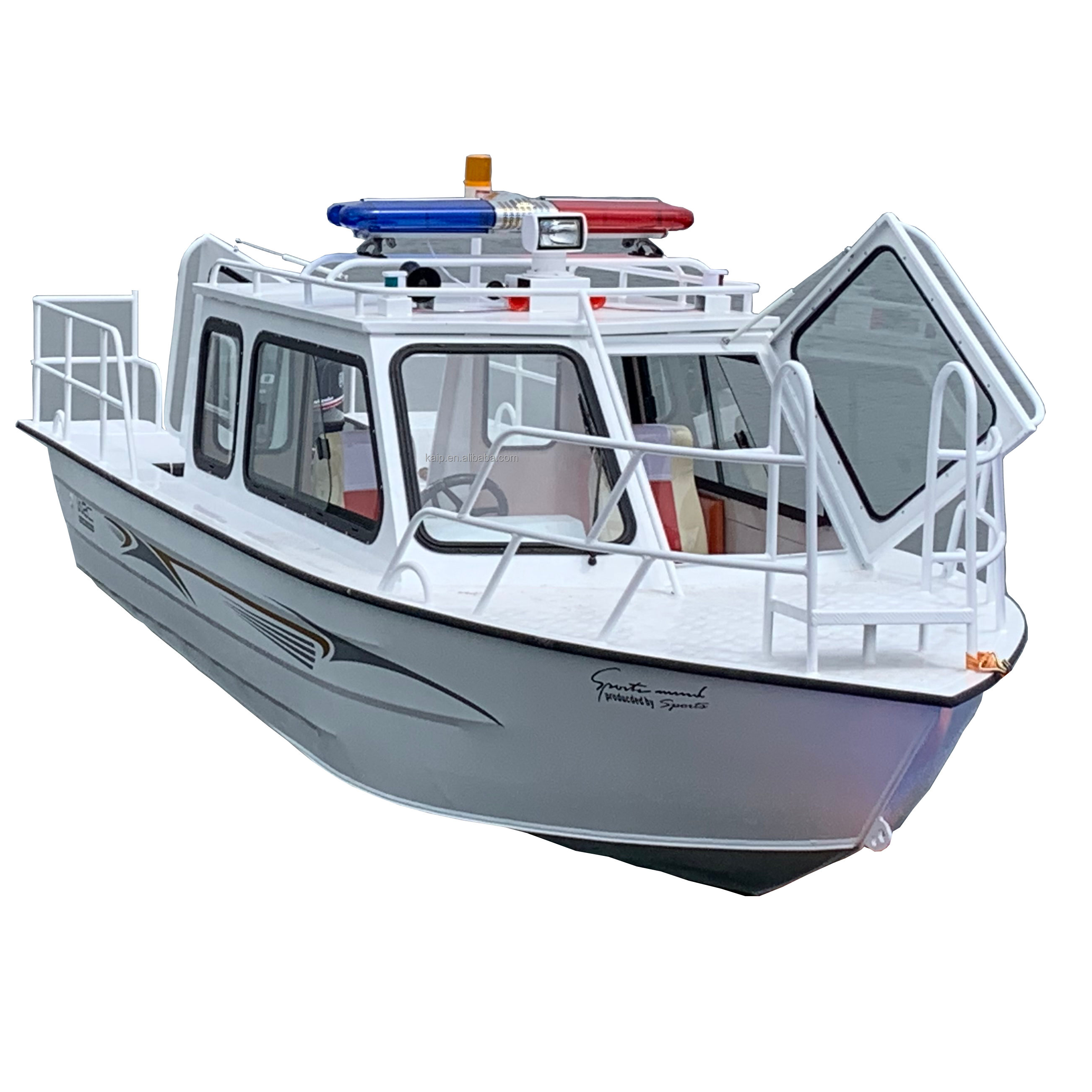 6.25m 20.5ft cuddy cabin aluminum boat for offshor yacht luxury cabin cruiser boat with cabin fishing boat