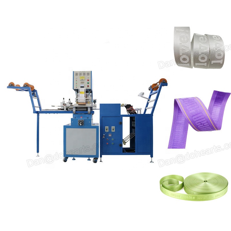 Clothes Tapes Hot Stamping And Embossing Machine