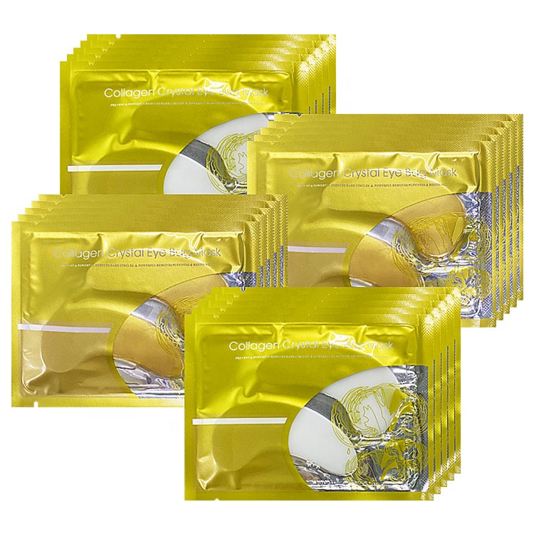 Hot Sale Skin Care Hydrating Sleeping Eye Mask Patch Anti Wrinkle Nourishing Gold Collagen Crystal Gel Eye Mask
