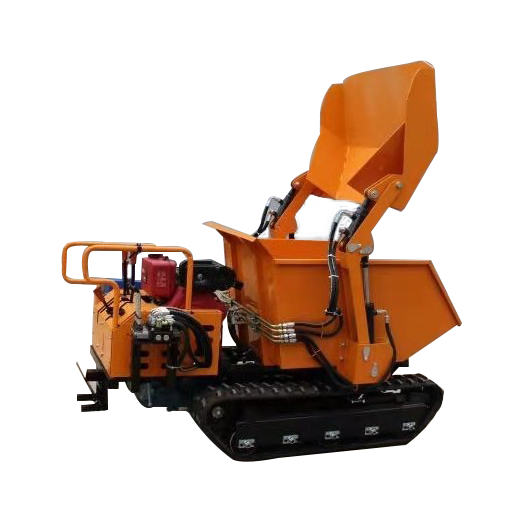 Mini crawler transporter rubber track dumper 500kg 800kg 1000kg 1ton-8ton mini dumperwith lift and crane for sale