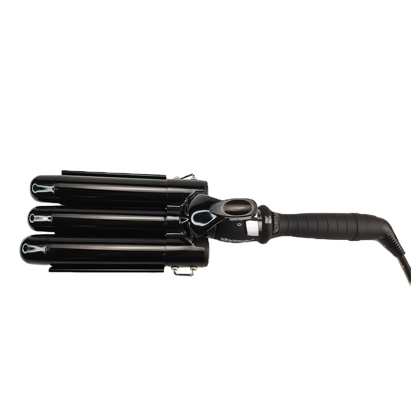 Triple 3 Barrel Hair Waver Iron Electric Deep Waver Curling Iron Spiral Rotating Magic Automatic Hair Curler