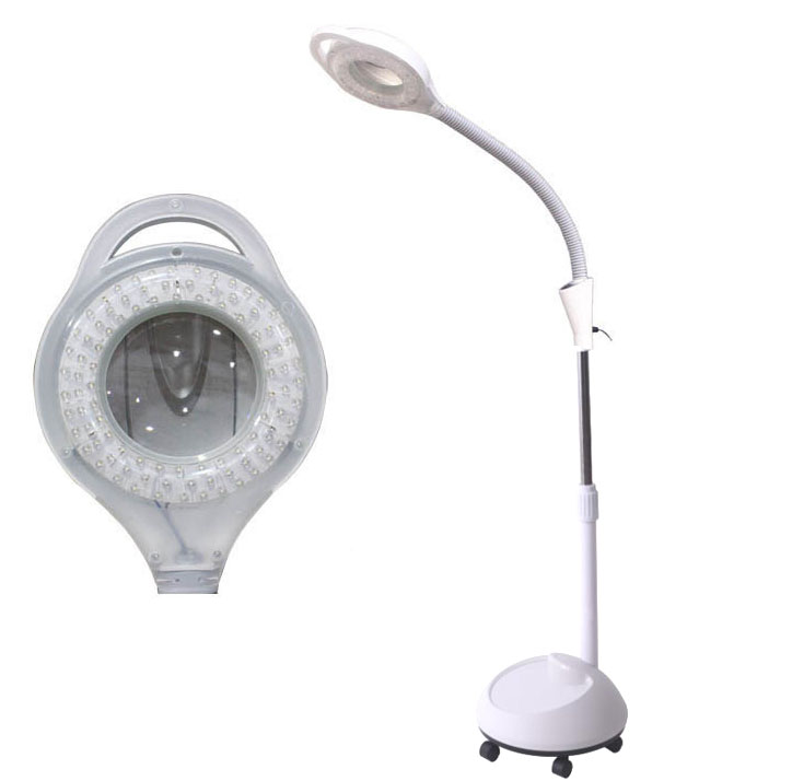 Beauty Spa Salon Adjustable Facial Examination LED Light Magnifier Lamp/Cool Light Magnifier Lamp