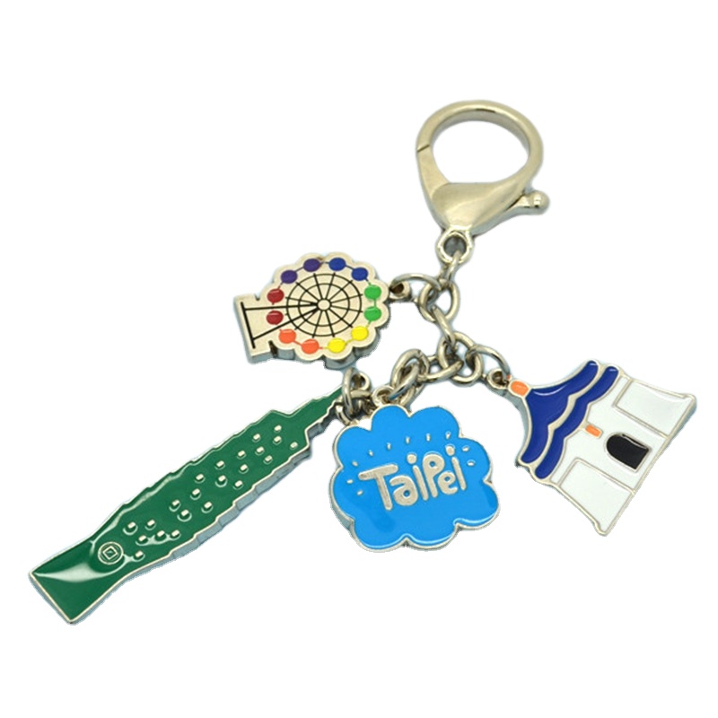 Wholesale Metal Personal Sublimation Keychain Craft Custom Design Logo Funny Gifts Key Chains