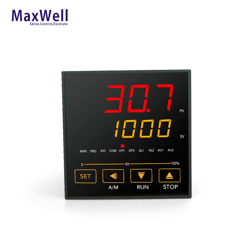 Ramp soak programmable logic temperature controller