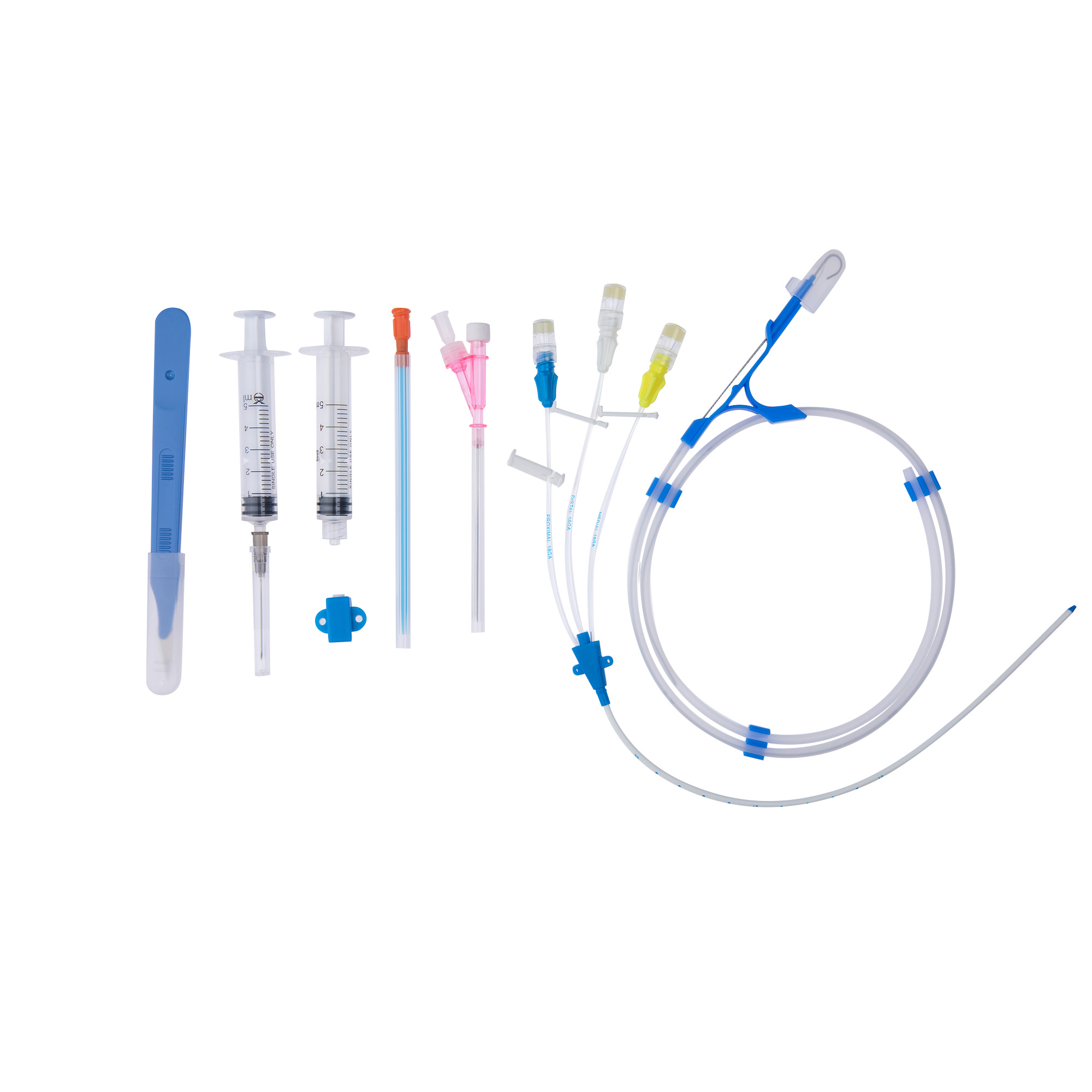hot sale surgical lumen central venous catheter set price