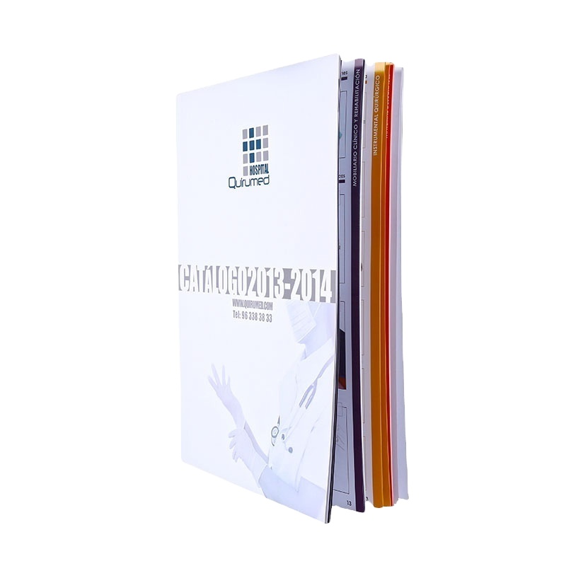 Красочные книги по искусству бумага брошюра коммерческих Trifold листовка введение брошюра печать