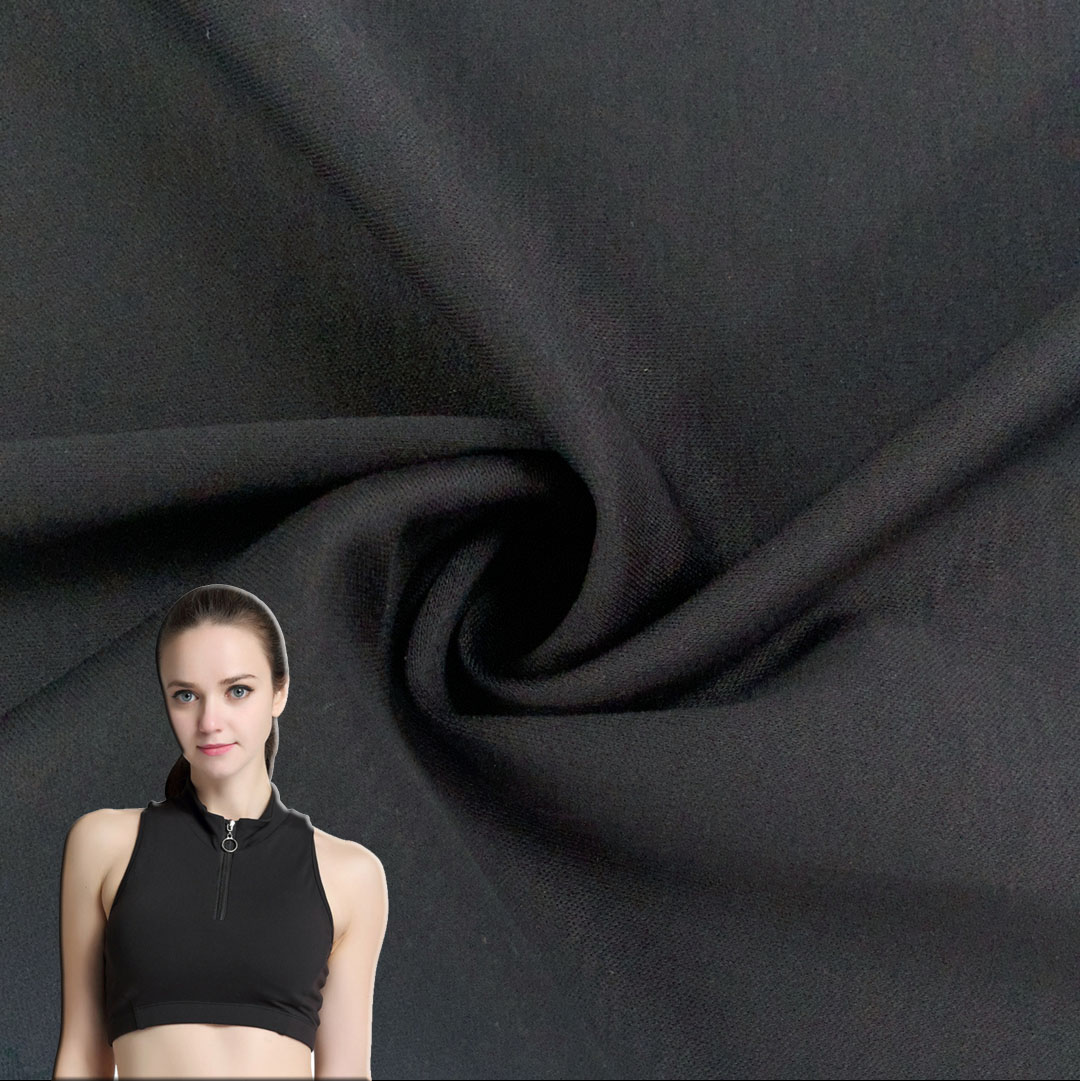 High Quality Cotton Plain Fabric Long-Staple Cotton Fabric 100% Cotton 50s Knitted Interlock Fabric for T Shirt Polo Shirt