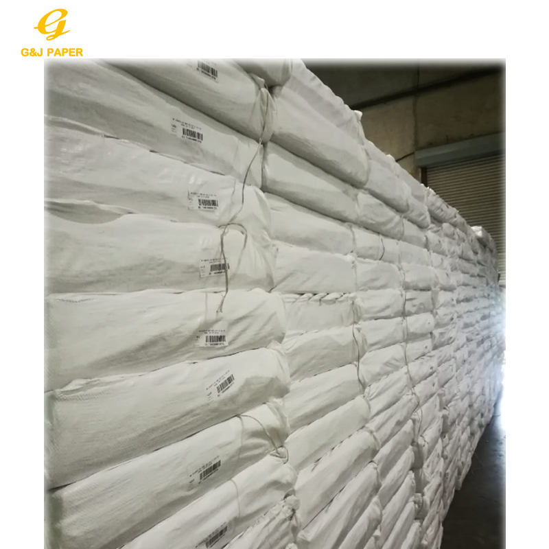 Stocklot 45gsm 55gsm импорт коричневая газетная бумага