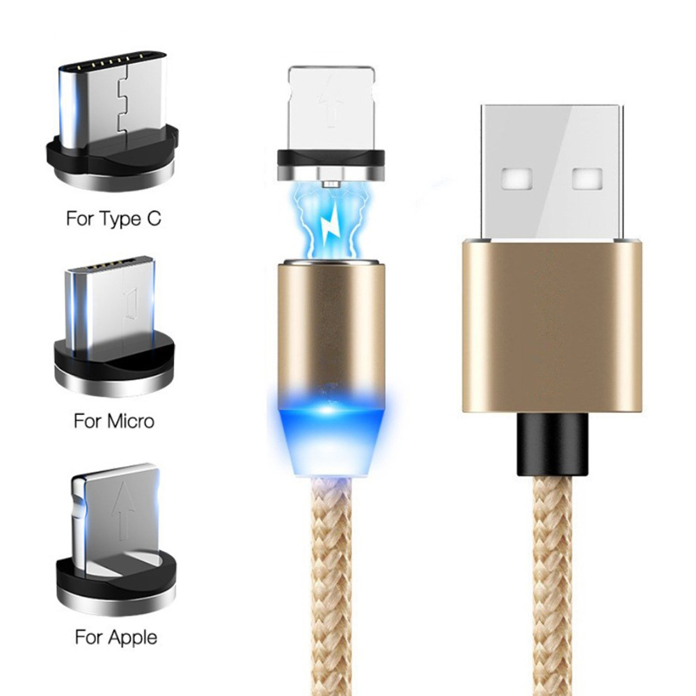 LVSHUO 2020 оптовая торговля Supercalla легко-Катушка портативный Сильный магнитный USB кабель, зарядный кабель для IOS/Micro/USB C