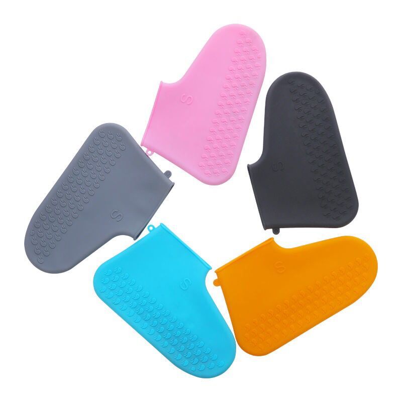 Hot Sale Clear Rain Boot Anti Slip Rainy Reusable Waterproof Rubber Silicone Shoe Cover