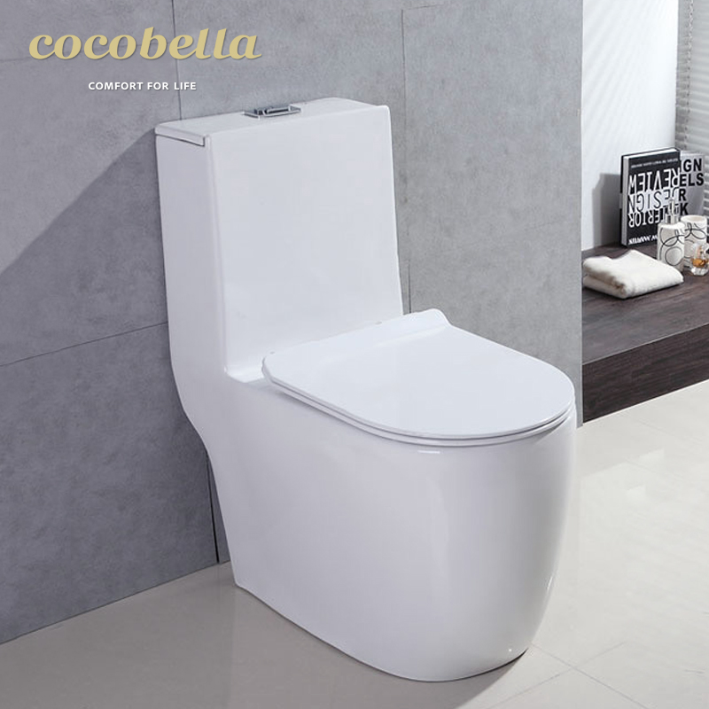COCOBELLA S Trap Siphon Jet Wc унитаз набор для отеля напольный современный промывочный цельный керамический верхний прессованный двухконцевый Тип