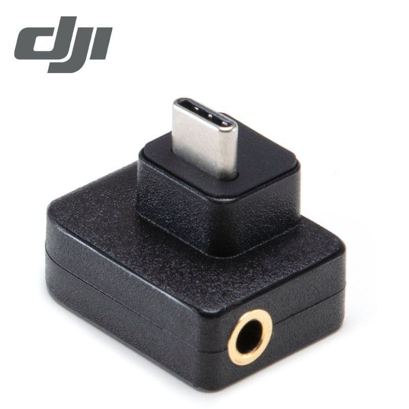 В наличии, оригинальный новый адаптер DJI CYNOVA Osmo Action Dual 3,5 мм/USB-C