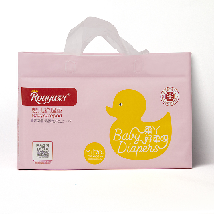 Manufacture Customized Wholesale Baby Diapers Soft Breathable Rapid Absorption Baby Care Pads