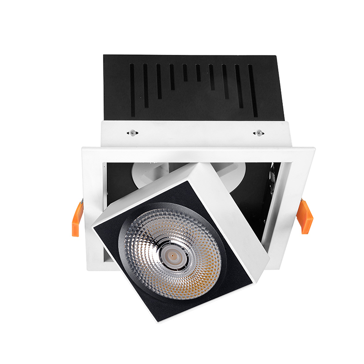 Own design 5 years warranty Single head led cob grille light