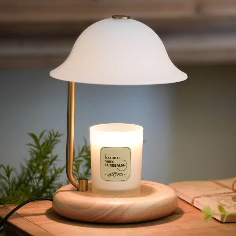 Aromatherapy Melt Wax Retro Dimmable Rechargeable Premium Decorative Small Table Lamp