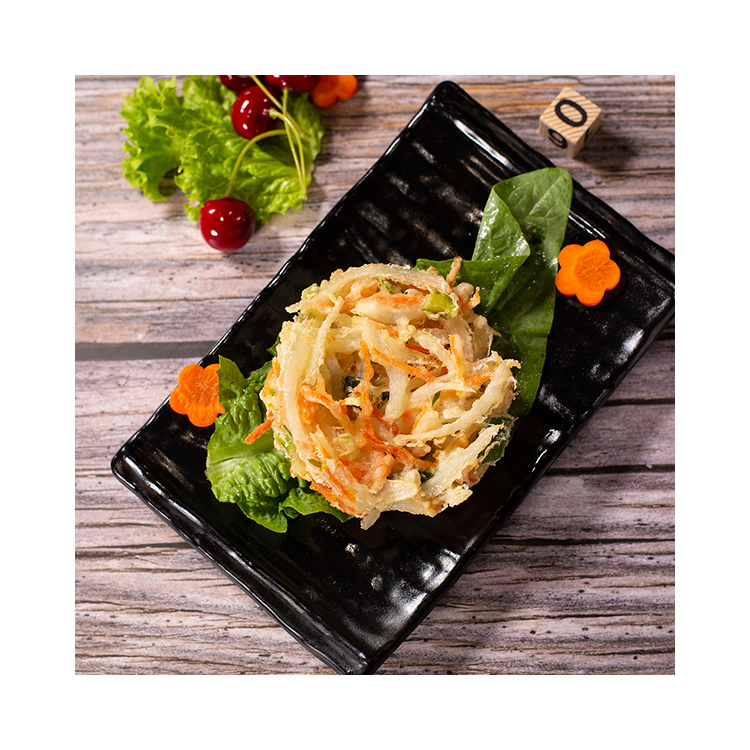 Вкусная китайская еда, Замороженный Жареный Овощной торт