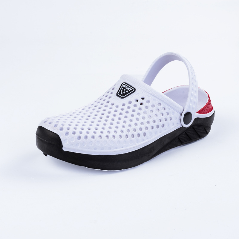 Unisex fashion EVA beach sandals two ways to wear thick soles slippers for men and women