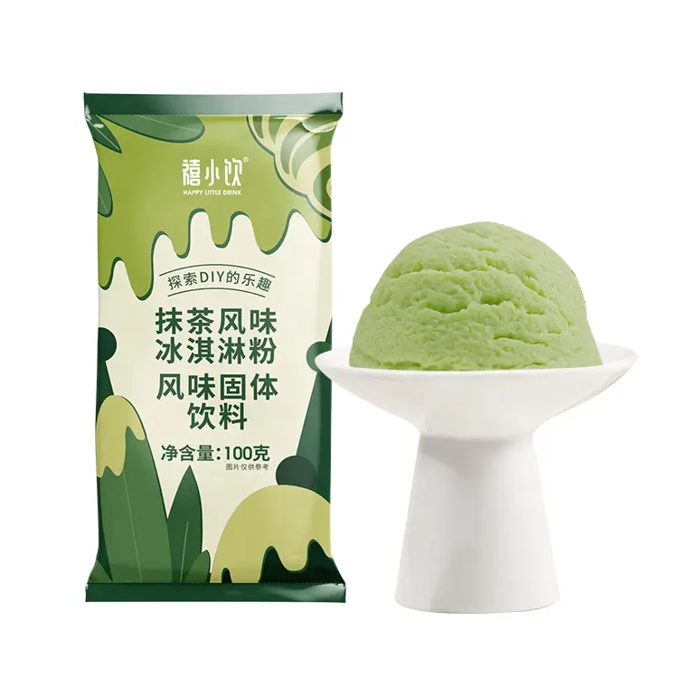 Factory Price Instant Matcha Ice Cream Powder For Sale