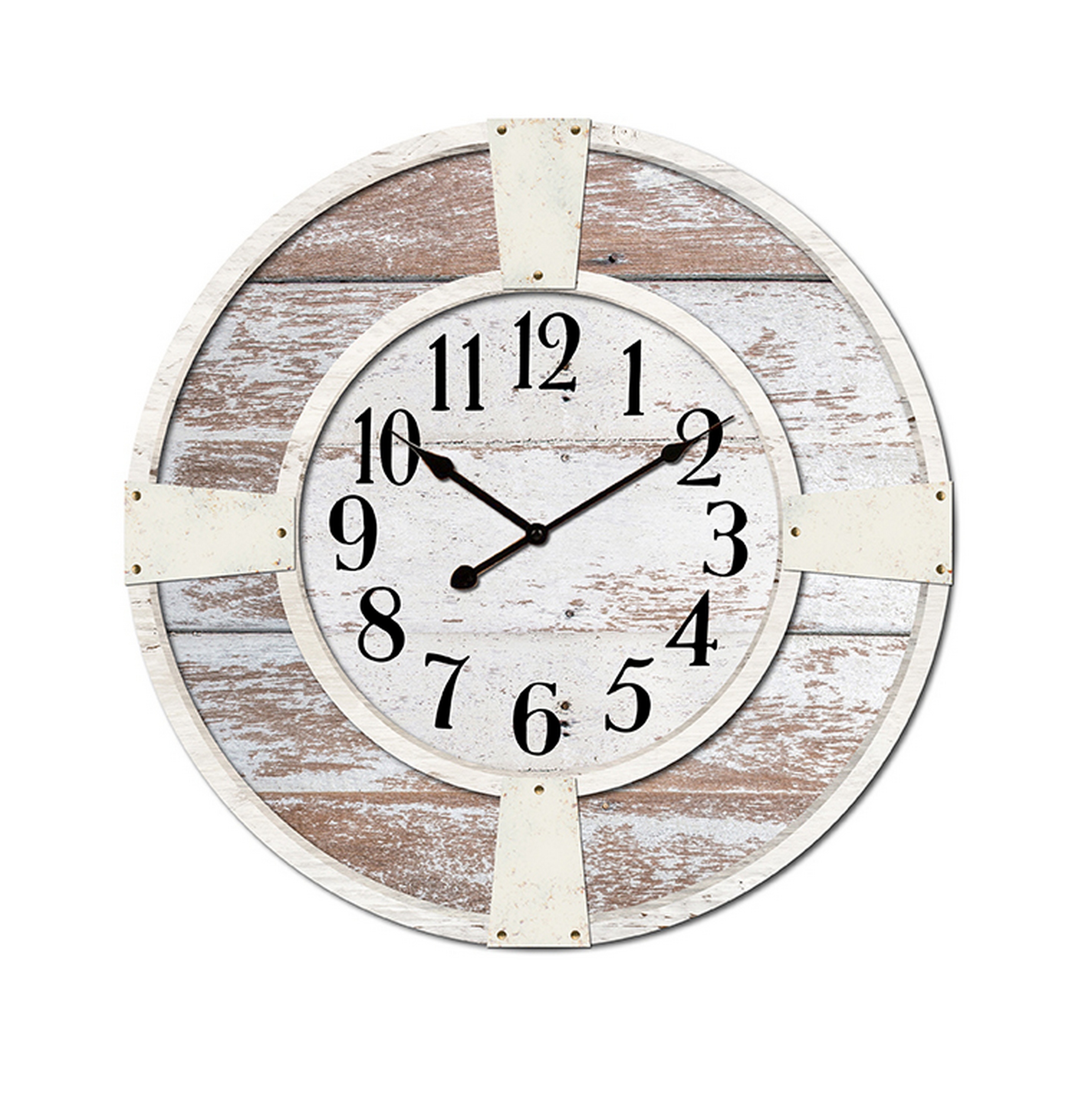 60cm Creative Modeling Design Art Wooden Wall Clocks Decorative Silent Round Large Clocks for Living Room